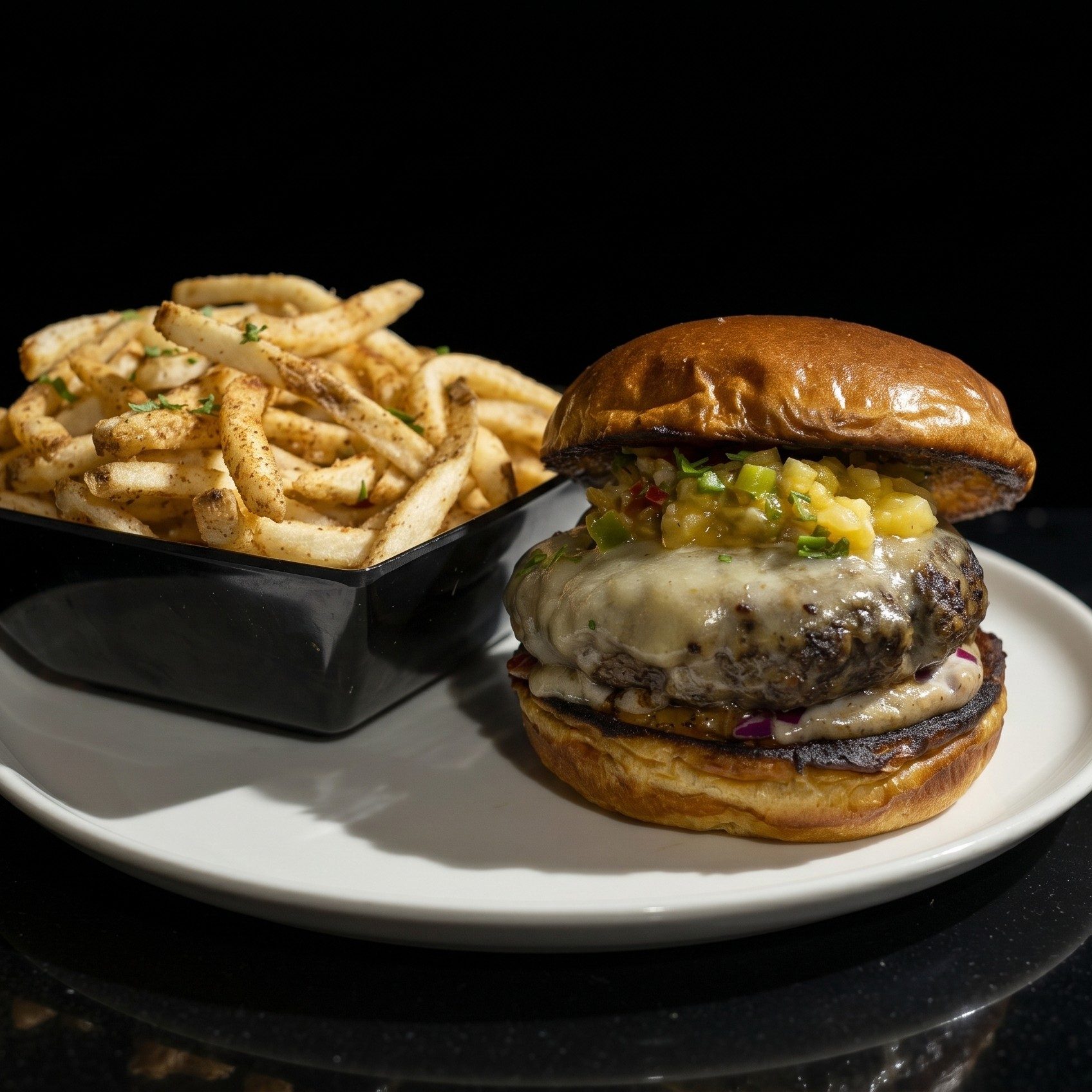 Jerk Turkey Burger.