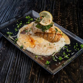 Grilled Lobster Tail & Grits